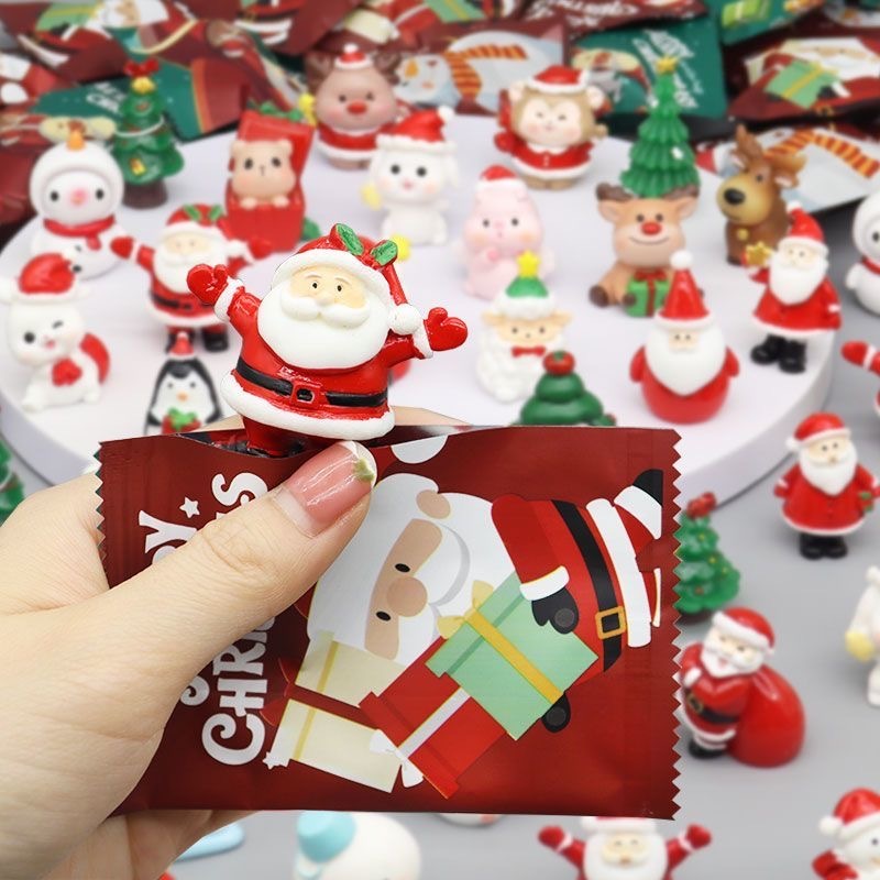 Kids Toys 3 Year Old - 10Pcs Mini Christmas Blind Bag Toy