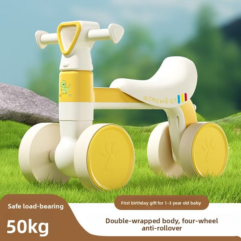Baby Balance Bike 4 Wheel Todd - Kids Toys 3 Year Old recension och pris