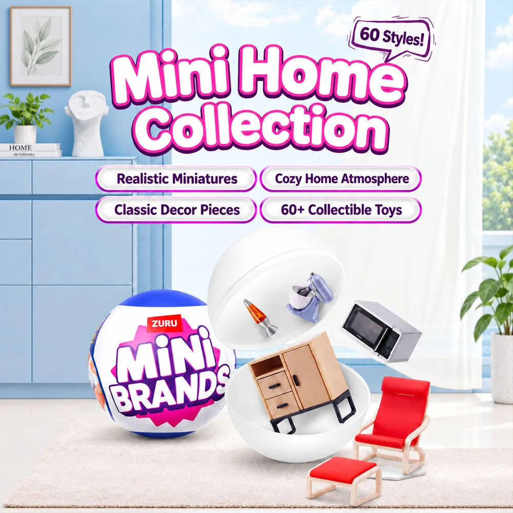 ZURU Mini Brands Home Series 6 - Kids Toys Kitchen Set recension och pris