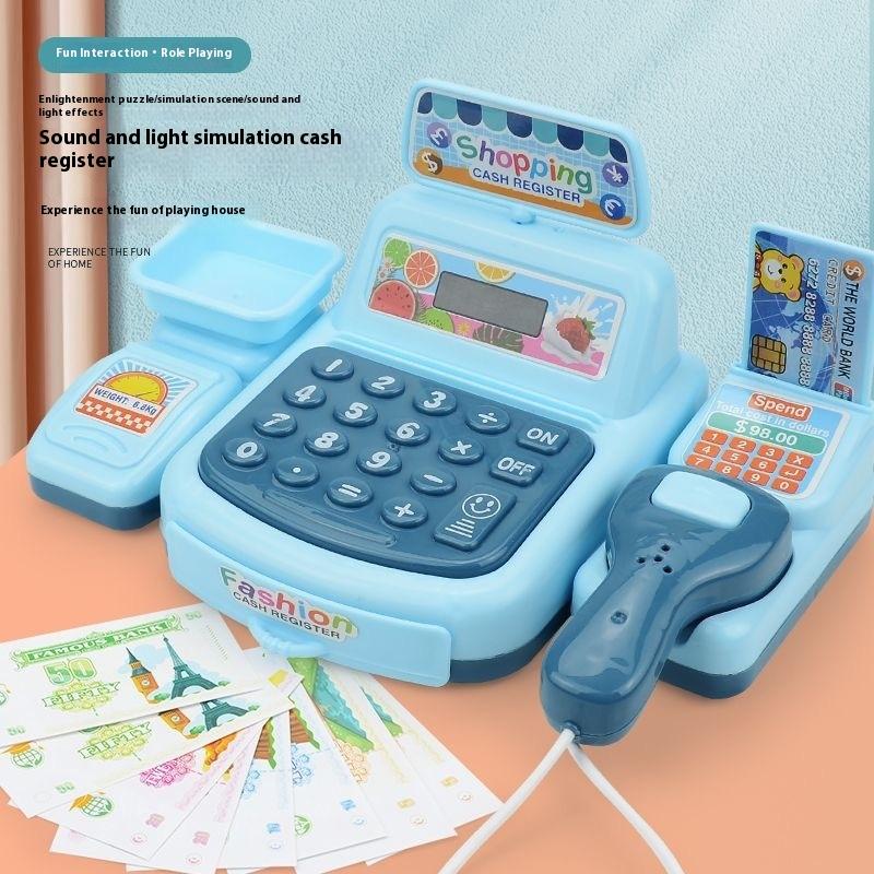 New·1Set Electronic Game Light - Toy Cash Register recension och pris