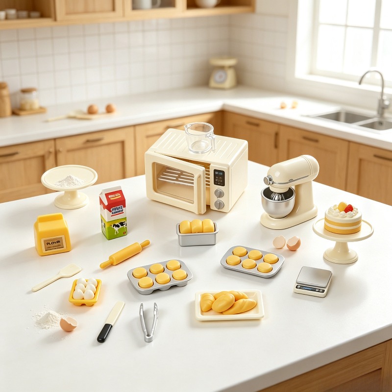 Mini Baking Time Pretend Play  - Kids Toys Kitchen Set recension och pris