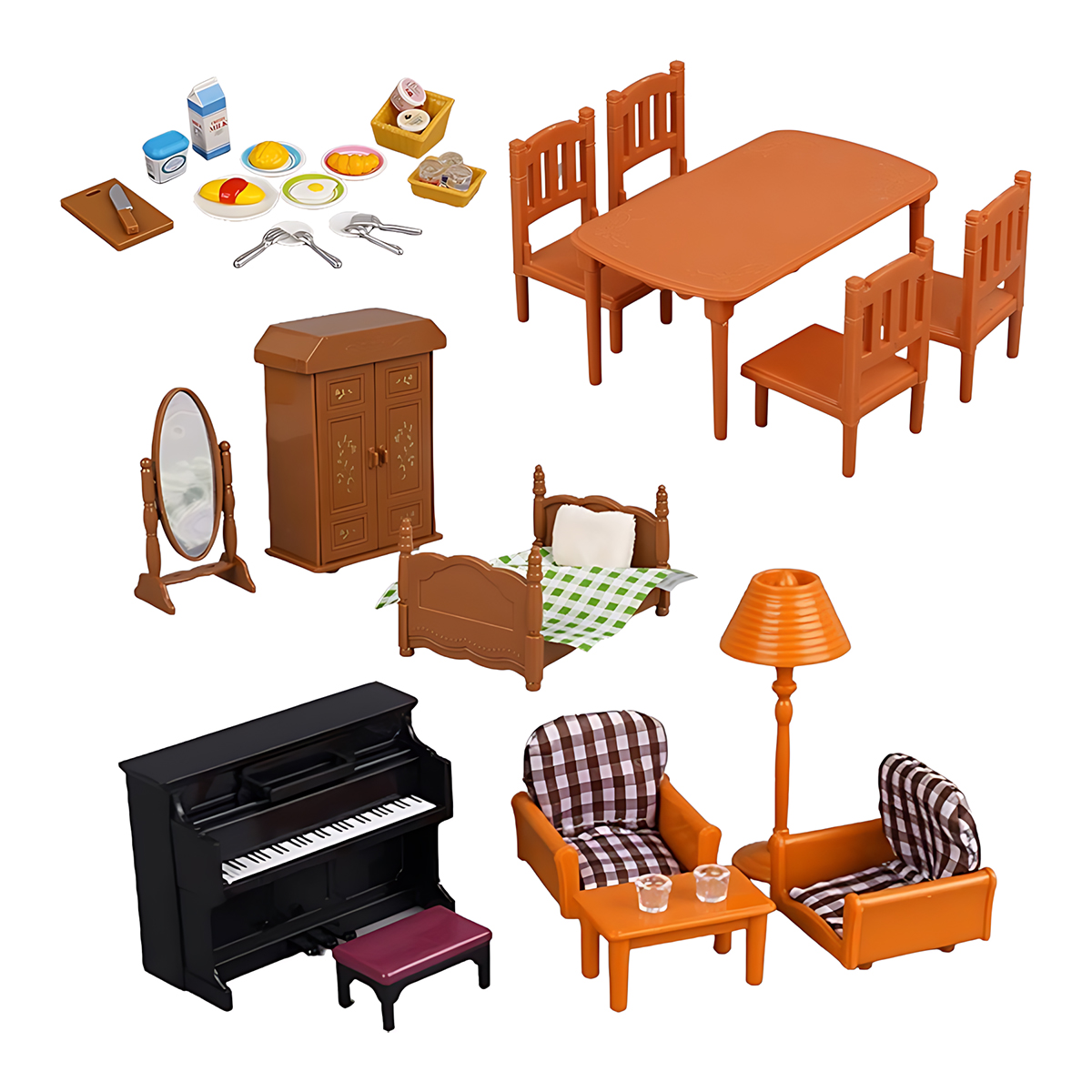 Miniature Furniture 1:12 Dollh - Kids Toys Kitchen Set recension och pris